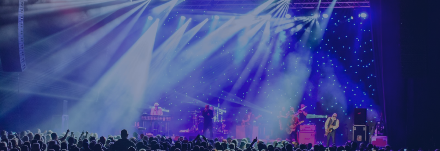 Live-Musikevent mit Puplikum